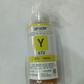 爱普生原装墨水672黄