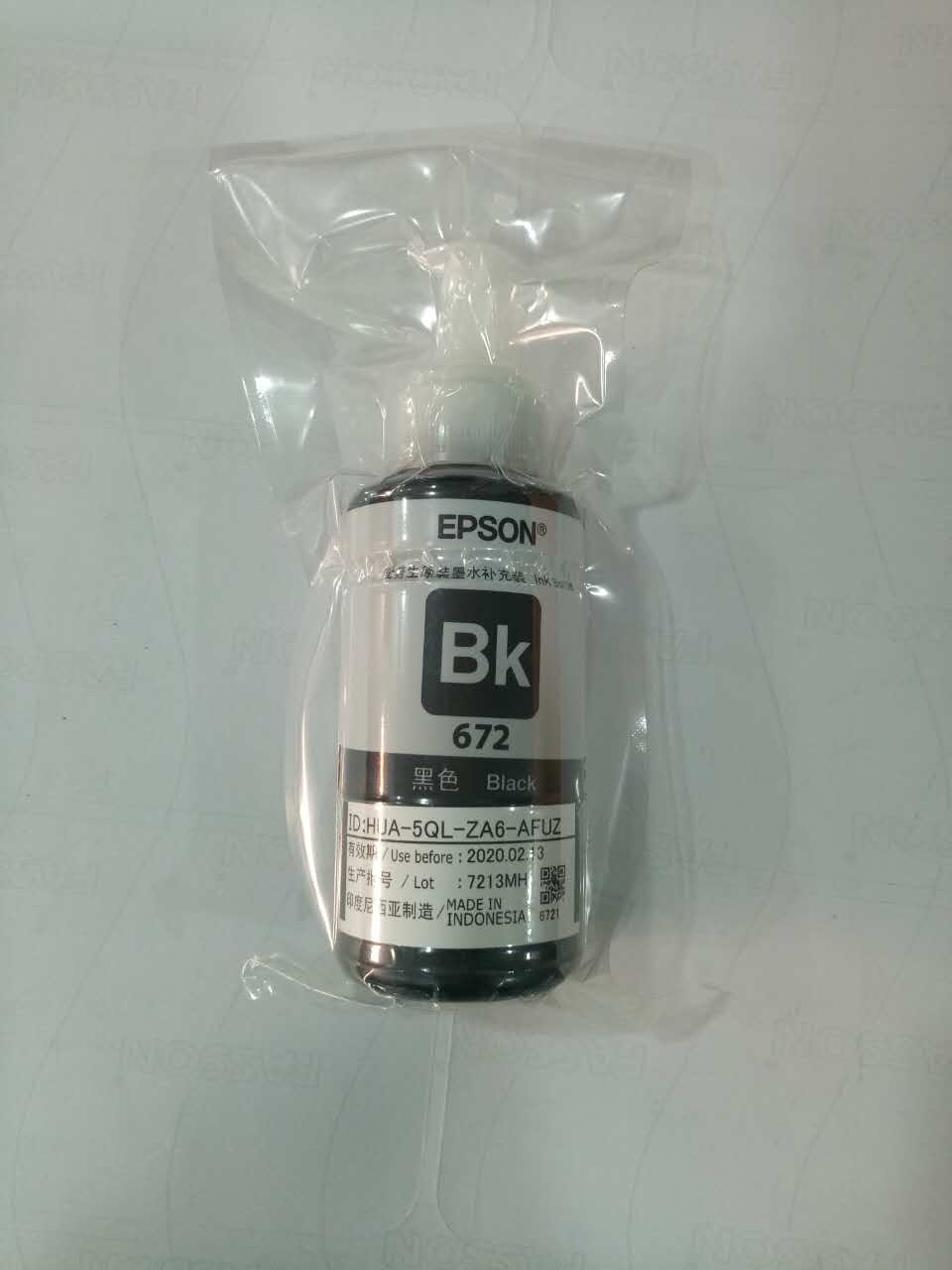 爱普生原装墨水672黑